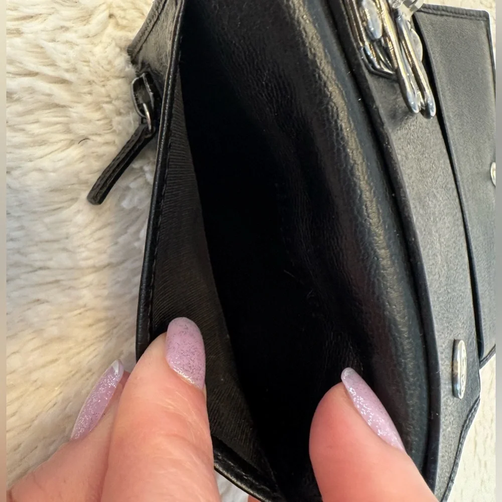 Gucci Unisex Leather Wallet Keyholder - Vintage - EUC